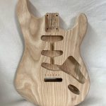 S-Style Body / 2 pc. Swamp Ash / Paint Grade / Clearance (#GIN-3700)