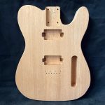 T-Style Body / Mahogany / x2 PAF / Tummy Cut (#GIN-3715)