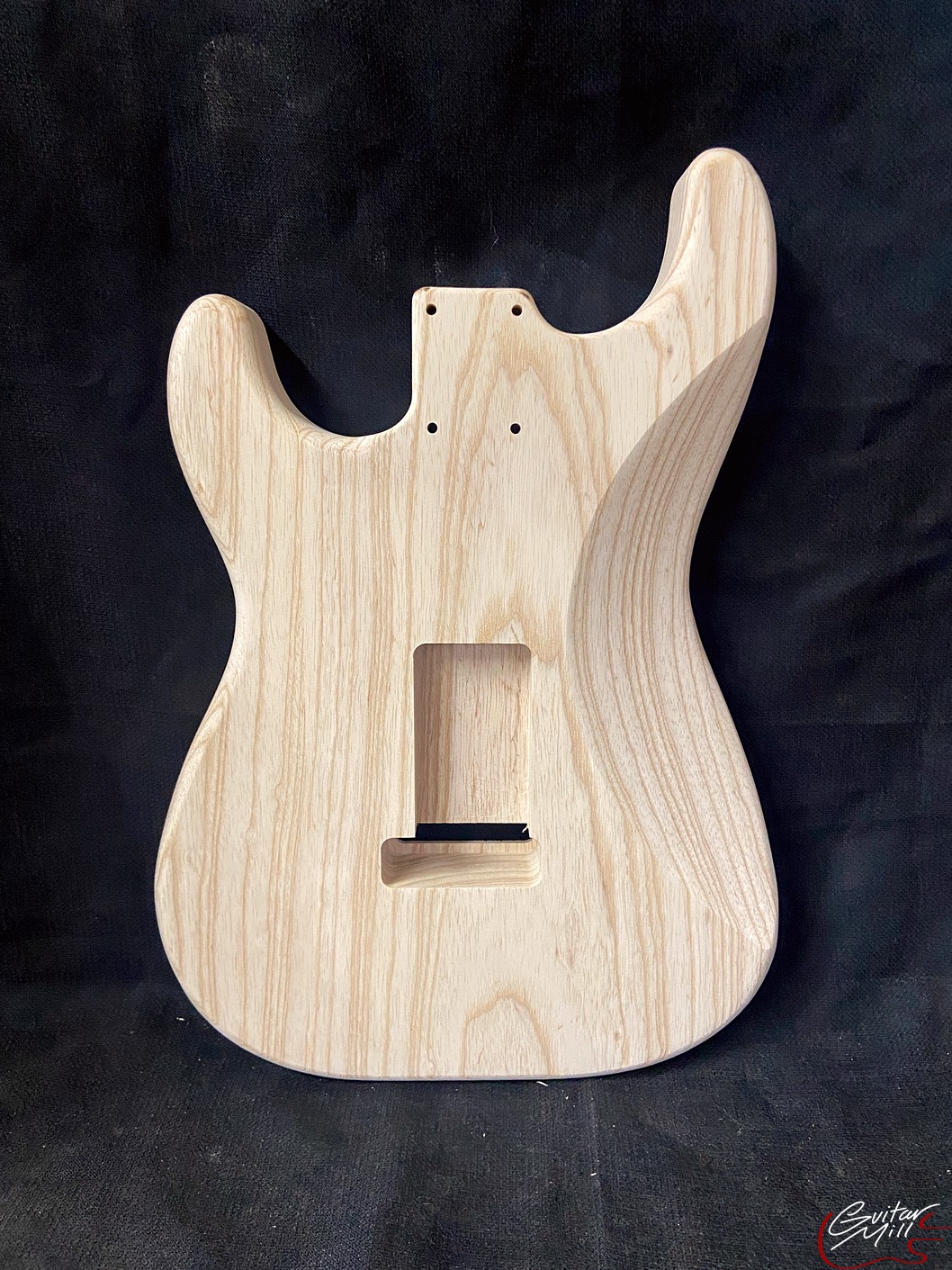 S-Style Body / 2 pc. Ultra Light Swamp Ash / 3 lbs. 8 oz. (#GIN-3722) - Image 2