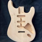 S-Style Body / 2 pc. Ultra Light Alder / 3 lbs. 14 oz. / PAINT GRADE (#GIN-3724)