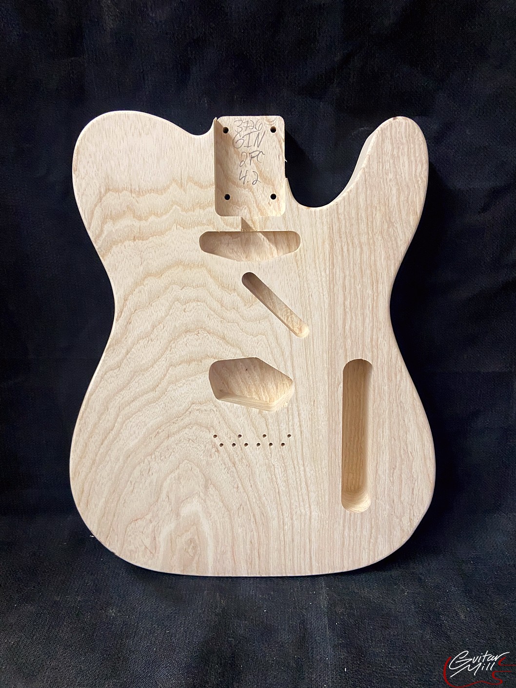 T-Style Body / 2 pc. Swamp Ash / 4 lbs. 2 oz. (#GIN-3726)