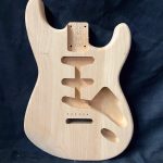 S-Style Body / 2 pc. Ultra Light Alder / 4 lbs. 0 oz. / PAINT GRADE (#GIN-3737)