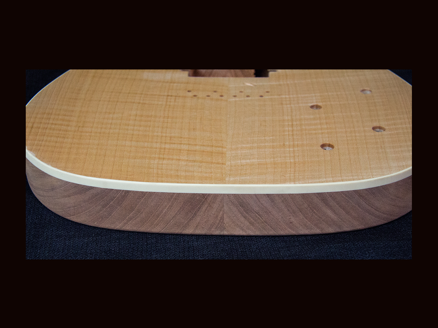 T-Style Body / Mahogany / Flame Maple Top (#GIN-3701) - Image 5