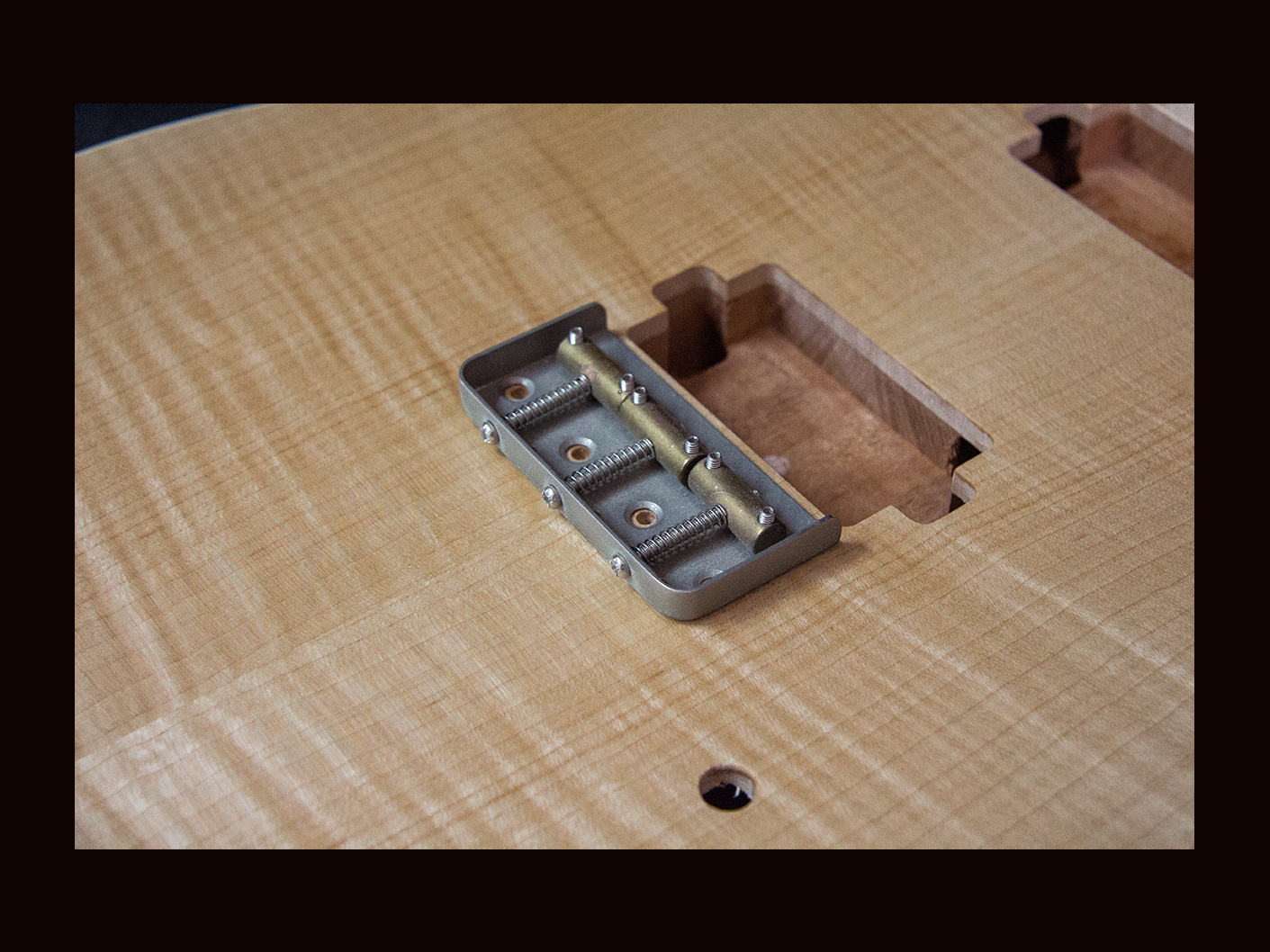 T-Style Body / Mahogany / Flame Maple Top (#GIN-3701) - Image 8