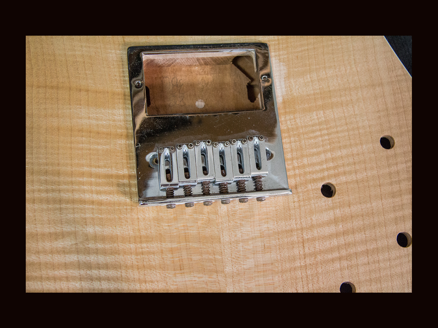 T-Style Body / Mahogany / Flame Maple Top (#GIN-3701) - Image 9