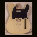 T-Style Body / 1PC. Swamp Ash / 3 lbs. 8 oz. / Nitrocellulose TruGrain™ 'Nocaster Blonde'/ Closet Clean (#GIN-3775)