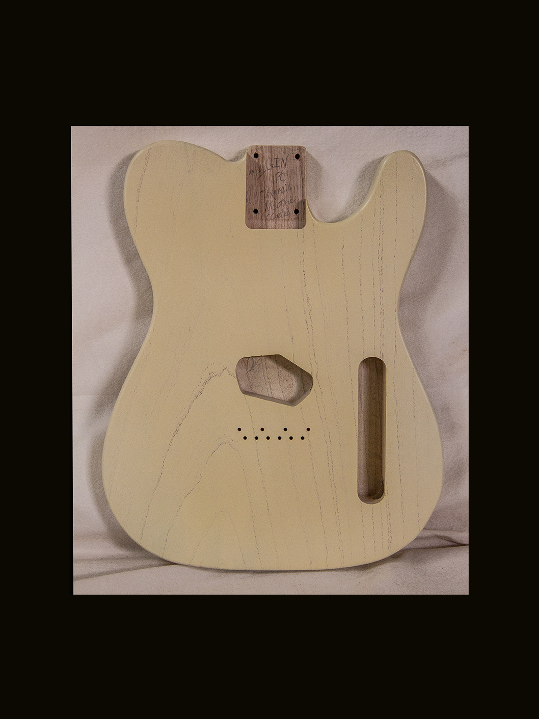 T-Style - Esquire Body / Swamp Ash / 3 lbs. 0 oz. / Nitrocellulose TruGrain™ 'Nocaster Blonde' / Closet Clean (#GIN-3774) - Image 2
