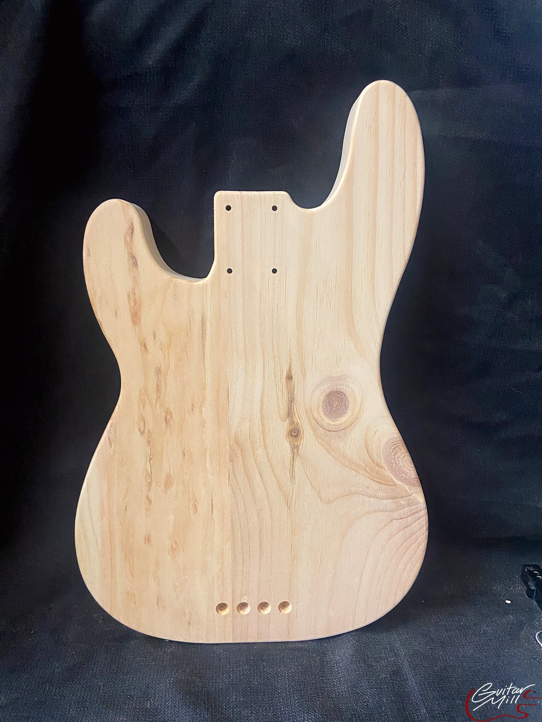 '51 P-Style Bass Body / 2 pc. Pine (#GIN-3768) - Image 2