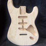 S-Style Body / 2 pc. Ultra Light Swamp Ash / 3 lbs. 11 oz. (#GIN-3771)