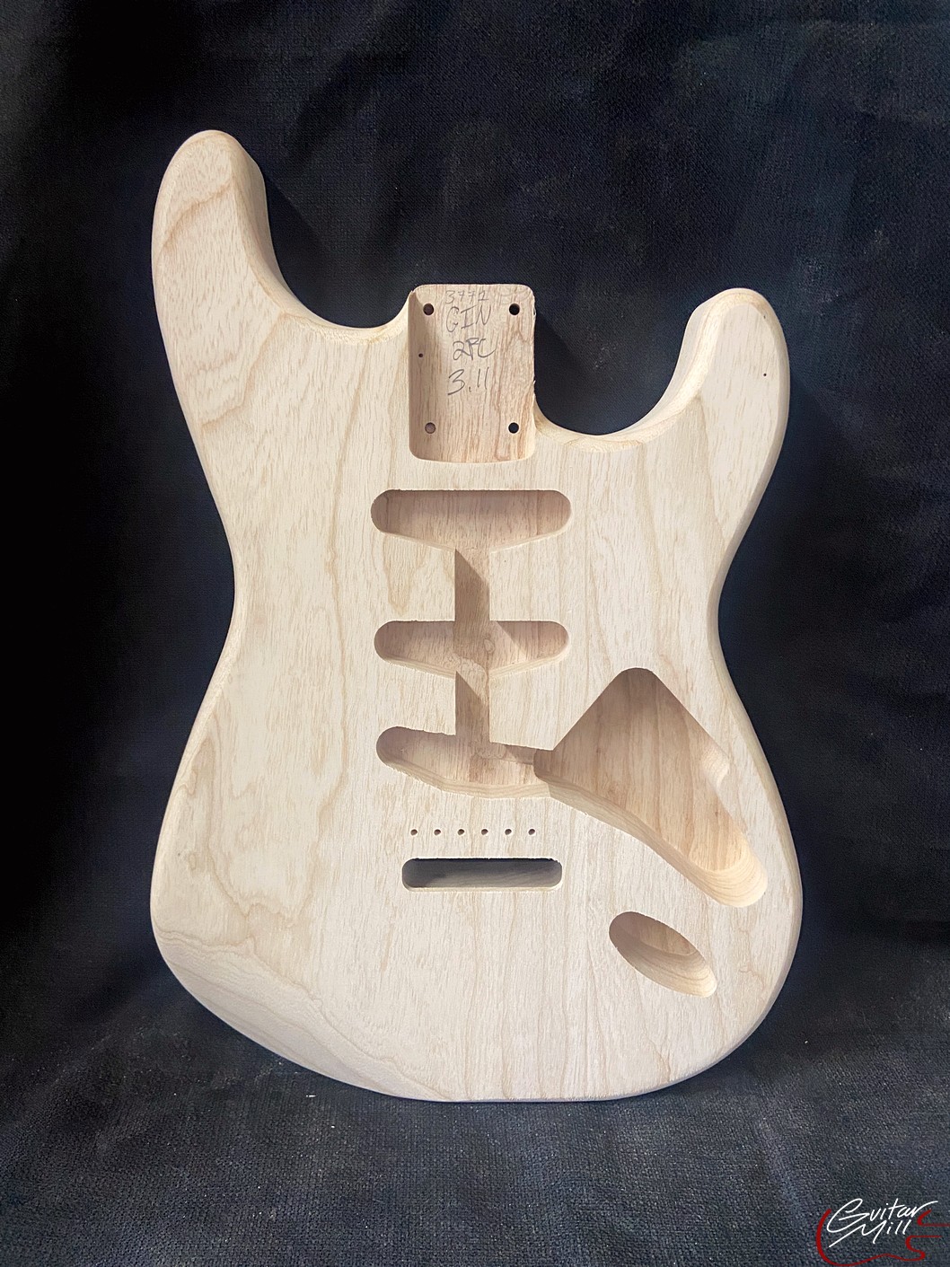 S-Style Body / 2 pc. Ultra Light Swamp Ash / 3 lbs. 11 oz. (#GIN-3771)