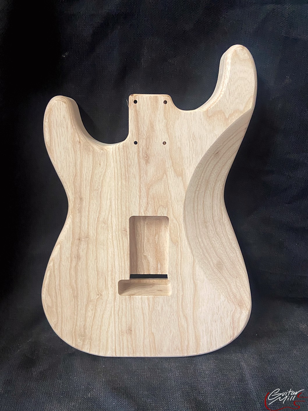 S-Style Body / 2 pc. Ultra Light Swamp Ash / 3 lbs. 11 oz. (#GIN-3771) - Image 2