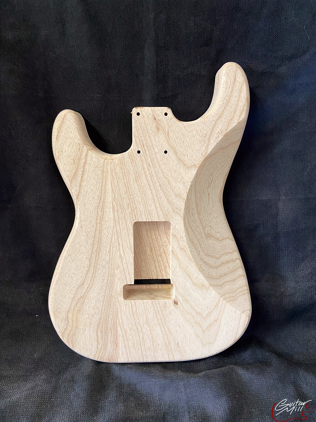 S-Style Body / 2 pc. Ultra Light Swamp Ash / 3 lbs. 9 oz. (#GIN-3779) - Image 2