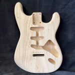 S-Style Body / 2 pc. Ultra Light Swamp Ash / 3 lbs. 13 oz. (#GIN-3780)