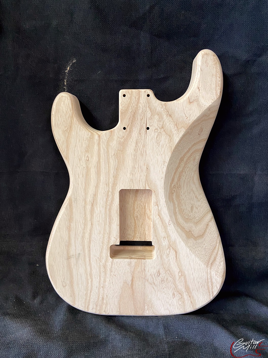 S-Style Body / 2 pc. Ultra Light Swamp Ash / 3 lbs. 13 oz. (#GIN-3780) - Image 2