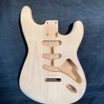 S-Style Body / 2 pc. Ultra Light Alder / 4 lbs. 1 oz. (#GIN-3804)