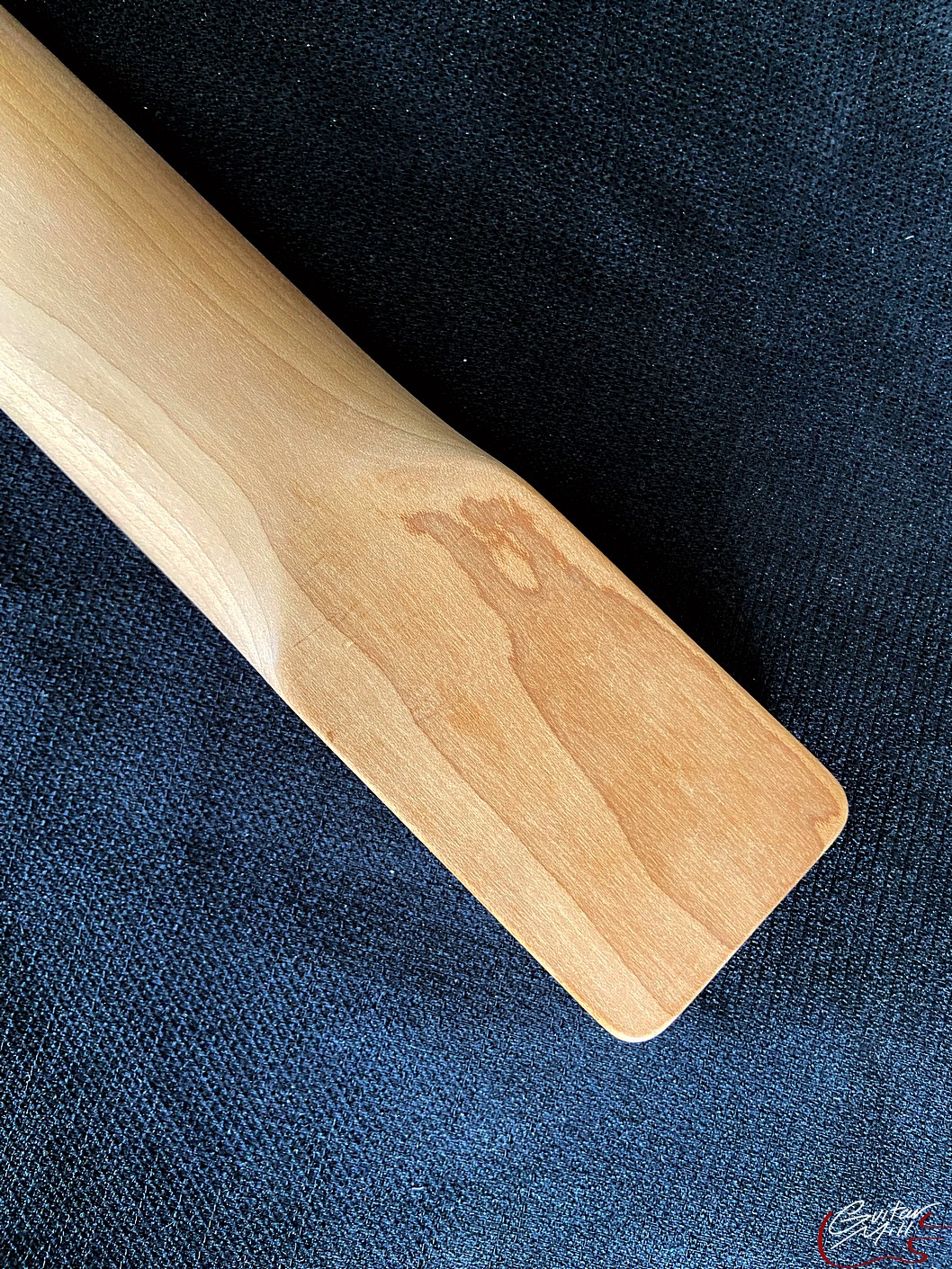 T-Style Replacement Neck / 2 pc. Roasted Maple & Indian Rosewood / Chunky C (#GIN-3805) - Image 9