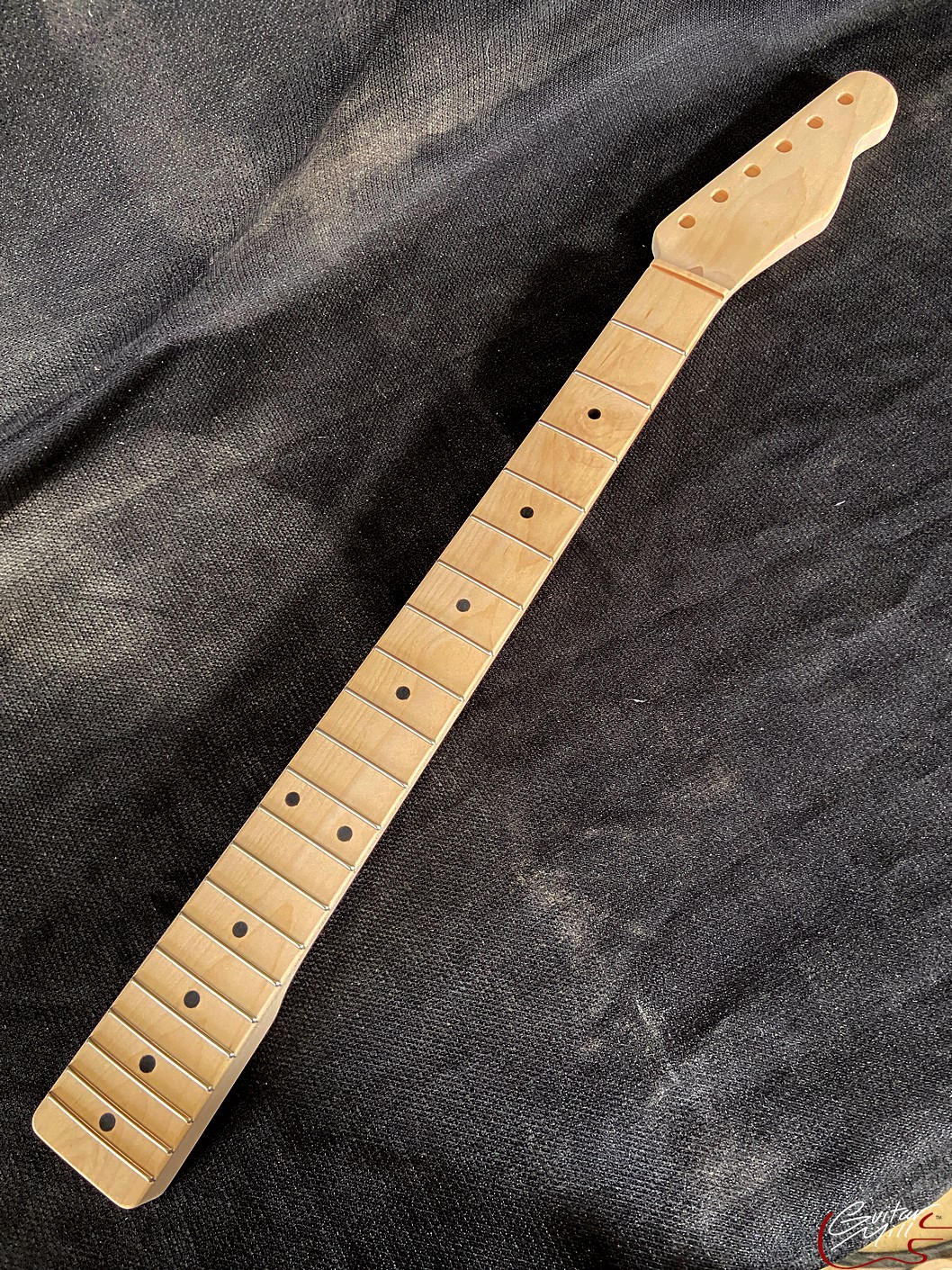 T-Style Replacement Neck / 1 pc. Maple / Soft Chunky V (#GIN-3806) - Image 2