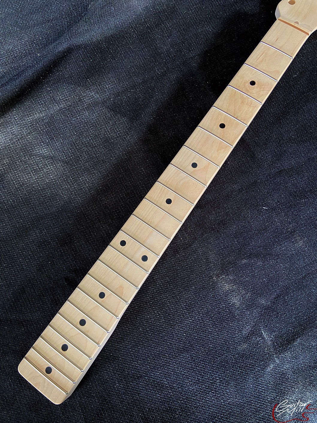 T-Style Replacement Neck / 1 pc. Maple / Soft Chunky V (#GIN-3806) - Image 4