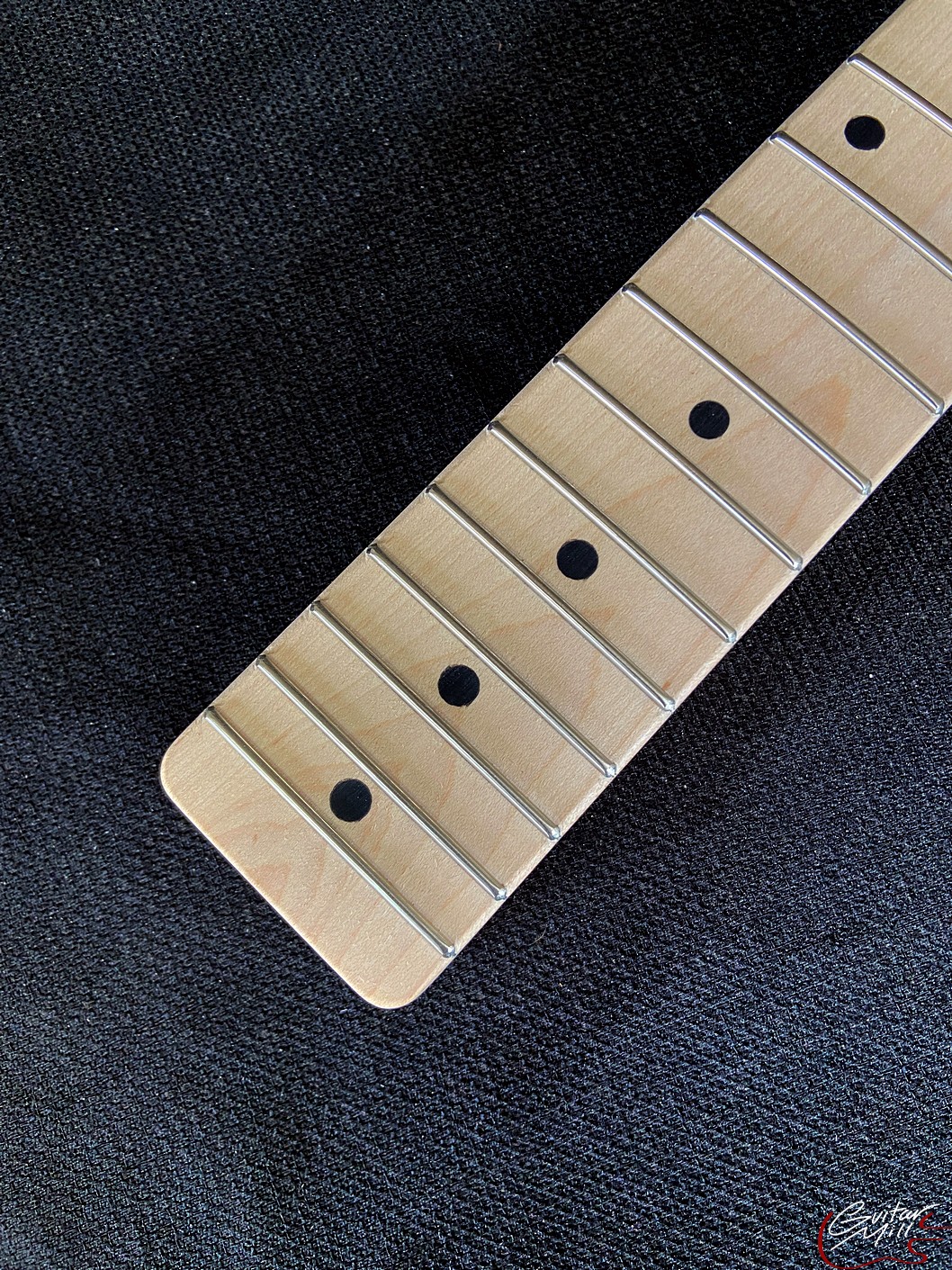 T-Style Replacement Neck / 1 pc. Maple / Soft Chunky V (#GIN-3806) - Image 5