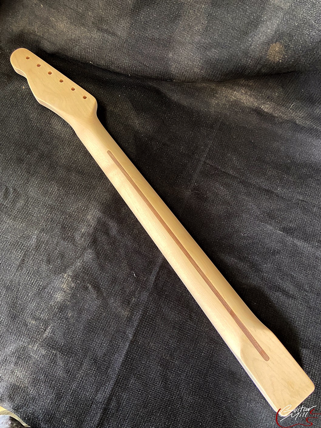 T-Style Replacement Neck / 1 pc. Maple / Soft Chunky V (#GIN-3806) - Image 6