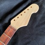 S-Style Replacement Neck / 2 pc. Maple & Madagascar Rosewood / Chunky C (#GIN-3808)
