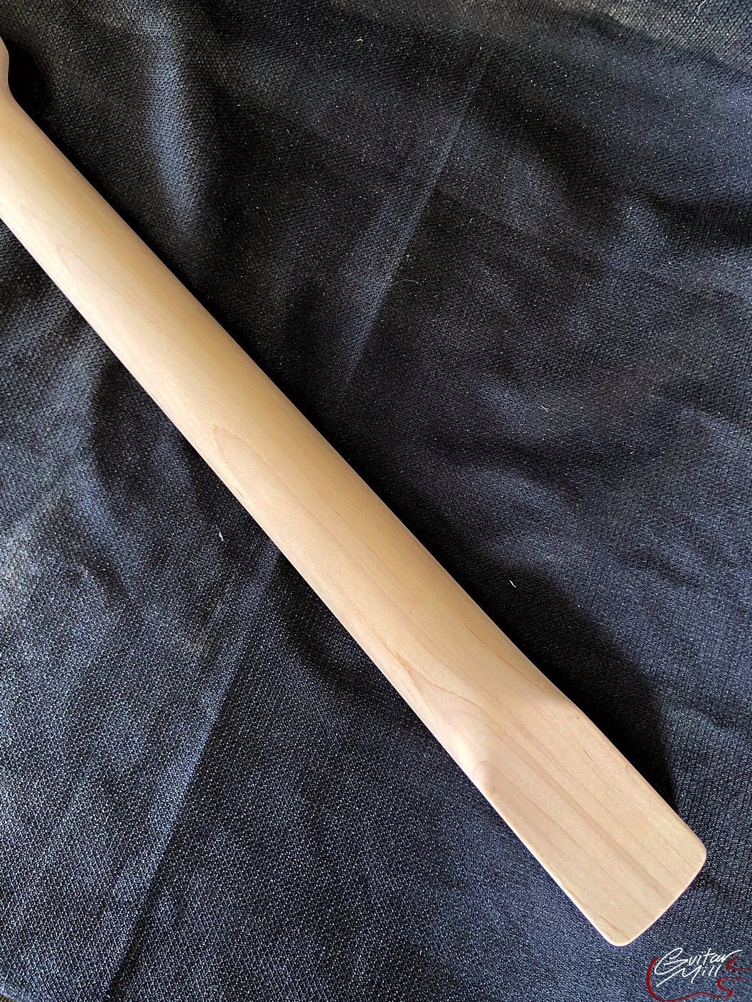 S-Style Replacement Neck / 2 pc. Maple & Madagascar Rosewood / Chunky C (#GIN-3808) - Image 8