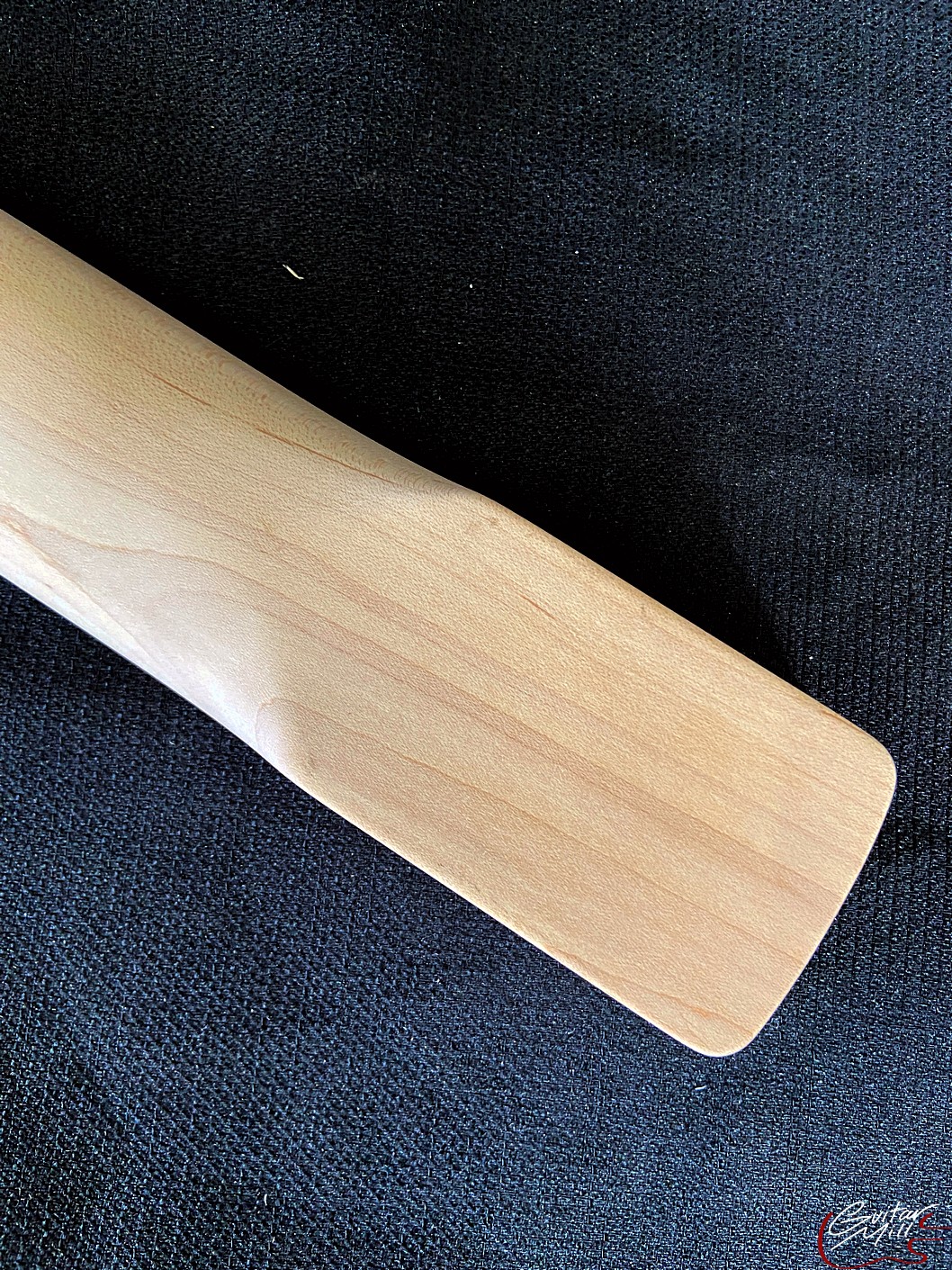 S-Style Replacement Neck / 2 pc. Maple & Madagascar Rosewood / Chunky C (#GIN-3808) - Image 9