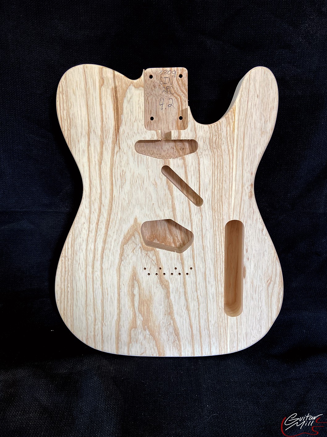 T-Style Body / 2 pc. Swamp Ash / 4 lbs. 2 oz. (#GIN-3809)