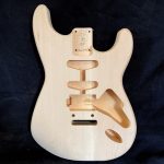 S-Style Body / 2 pc. Ultra Light Basswood / 2 Point Trem / HSS / 3 lbs. 4 oz. (#GIN-3812)