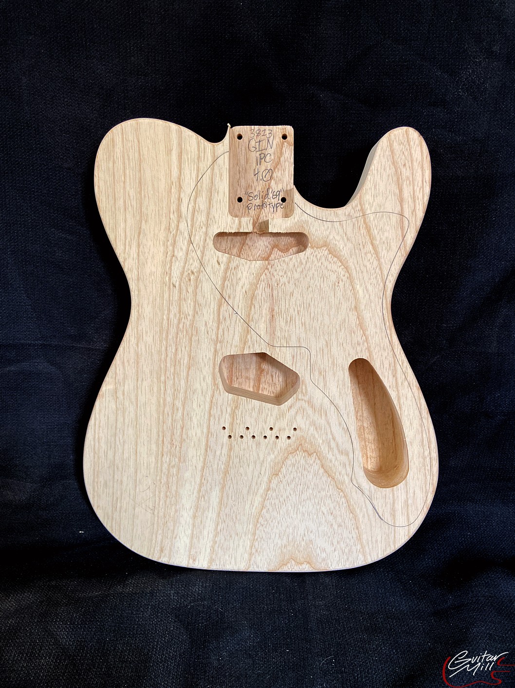 T-Style Solid '69 Body / 1 pc. Swamp Ash / 4 lbs. 0 oz. (#GIN-3813)