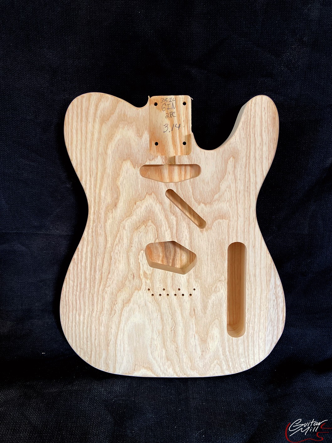T-Style Body / 2 pc. Ultra Light Swamp Ash / 3 lbs. 14 oz. (#GIN-3814)