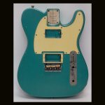 T-Style Body - Partially Assembled - Parts Included! / Paulownia / 2 lbs. 14 oz. / Nitrocellulose 'Sherwood Green' / Light Relic (#GIN-3820)