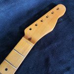 T-Style Replacement Neck / 1 pc. Maple / Soft Chunky V / V.T. Gloss / Med Relic (#GIN-3828)