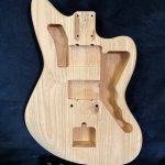Jazz-Style Body / 2 pc. Ultra Light Alder / 4 lbs. 3 oz. / Paint Grade (#GIN-3835)