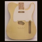 T-Style Body / 1 PC Swamp Ash / 3 lbs. 11 oz. / Nitrocellulose 'Nicotine Blonde' / Lite Relic (#GIN-3867)