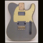 T-Style Body / Swamp Ash / 4 lbs. 7 oz. / Nitrocellulose 'Charcoal Frost' / Med. Relic (#GIN-3873)