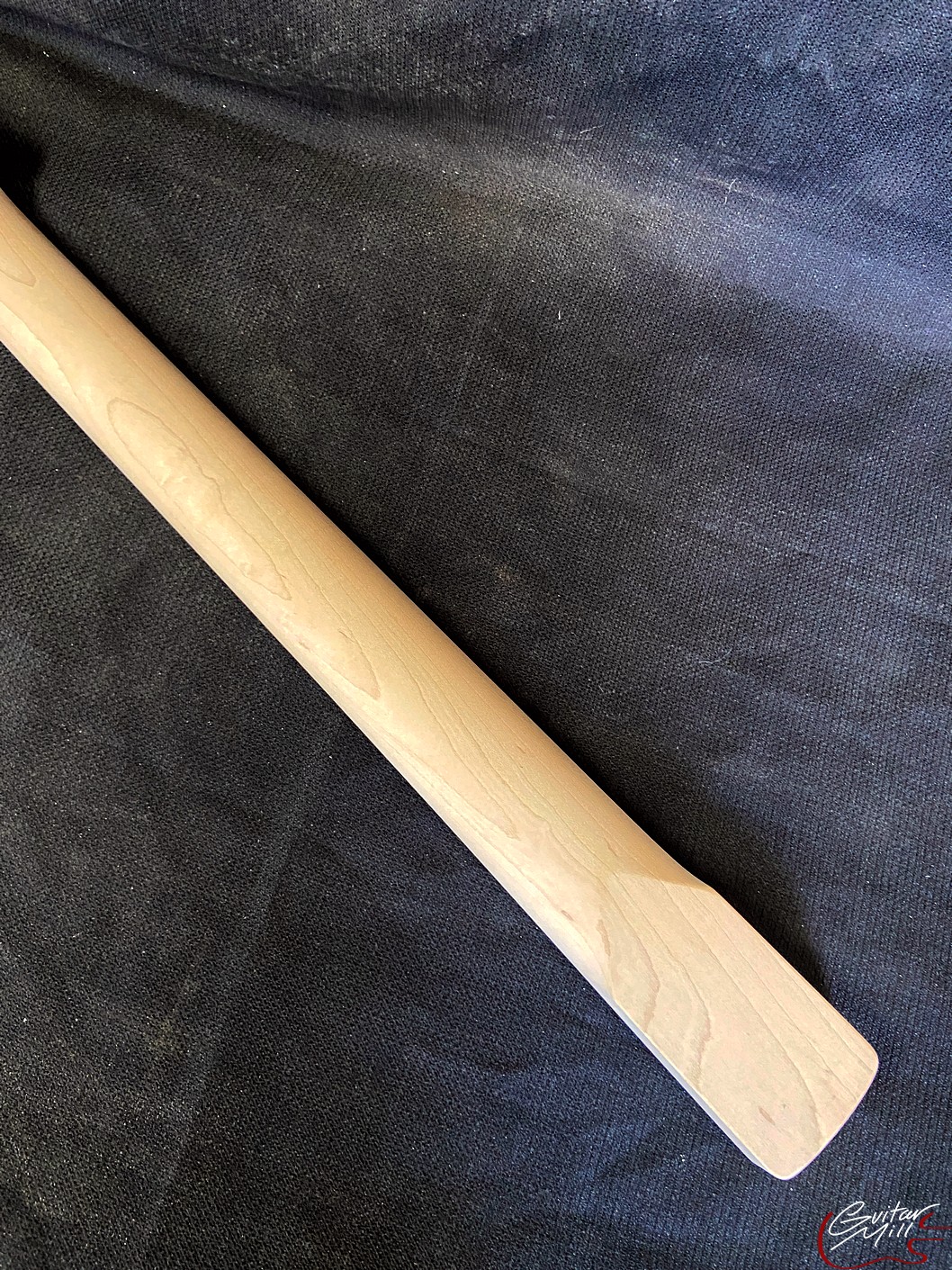 Jazz-Style Replacement Neck / 2 pc. Maple & Madagascar Rosewood / Chunky C (#GIN-3875) - Image 8