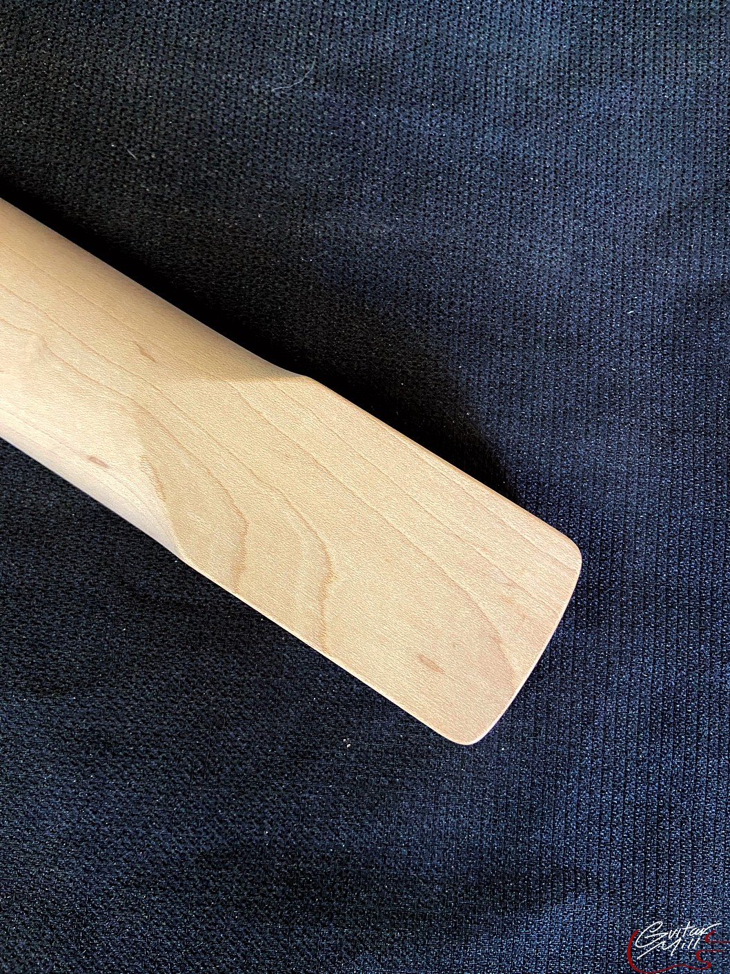 Jazz-Style Replacement Neck / 2 pc. Maple & Madagascar Rosewood / Chunky C (#GIN-3875) - Image 9