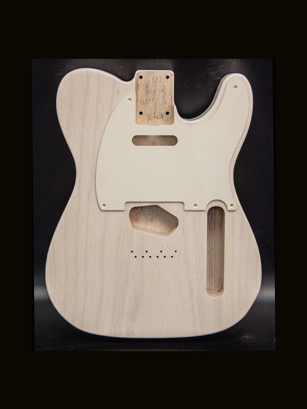 T-Style Body / 1 Piece Ultra Light Swamp Ash / 3 lbs. 15 oz. / Nitrocellulose 'Mary Kaye White Blonde' / Closet Clean Relic (#GIN-3876)