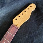 T-Style Replacement Neck / 2 pc. Roasted Maple & Indian Rosewood / Chunky C (#GIN-3876)