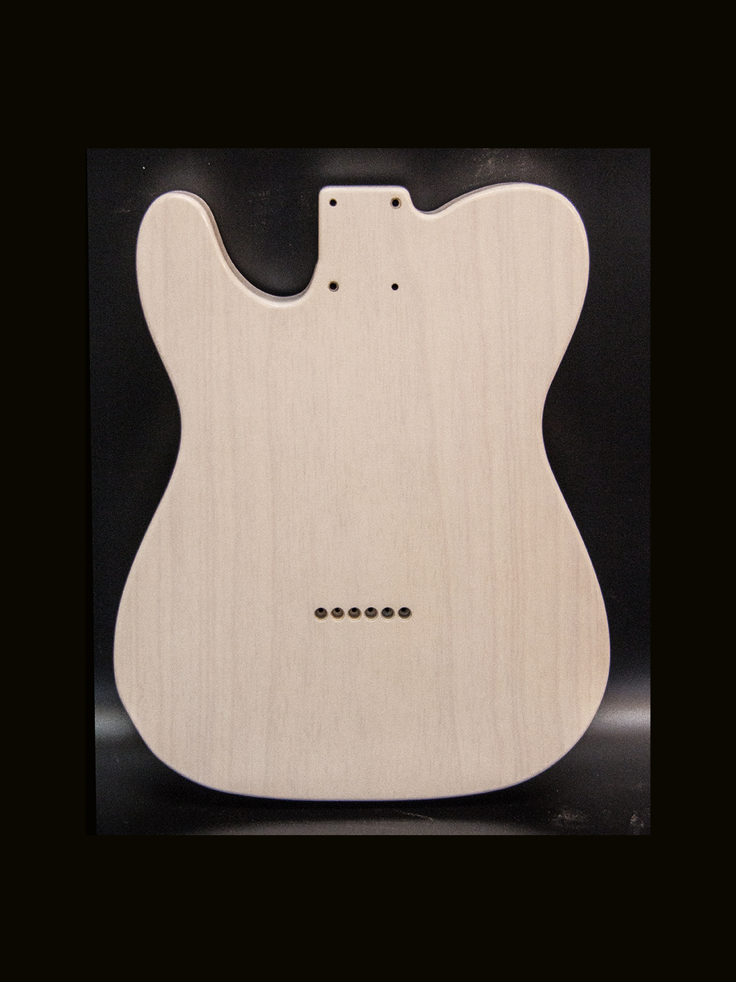 T-Style Body / 1 Piece Ultra Light Swamp Ash / 3 lbs. 15 oz. / Nitrocellulose 'Mary Kaye White Blonde' / Closet Clean Relic (#GIN-3876) - Image 3
