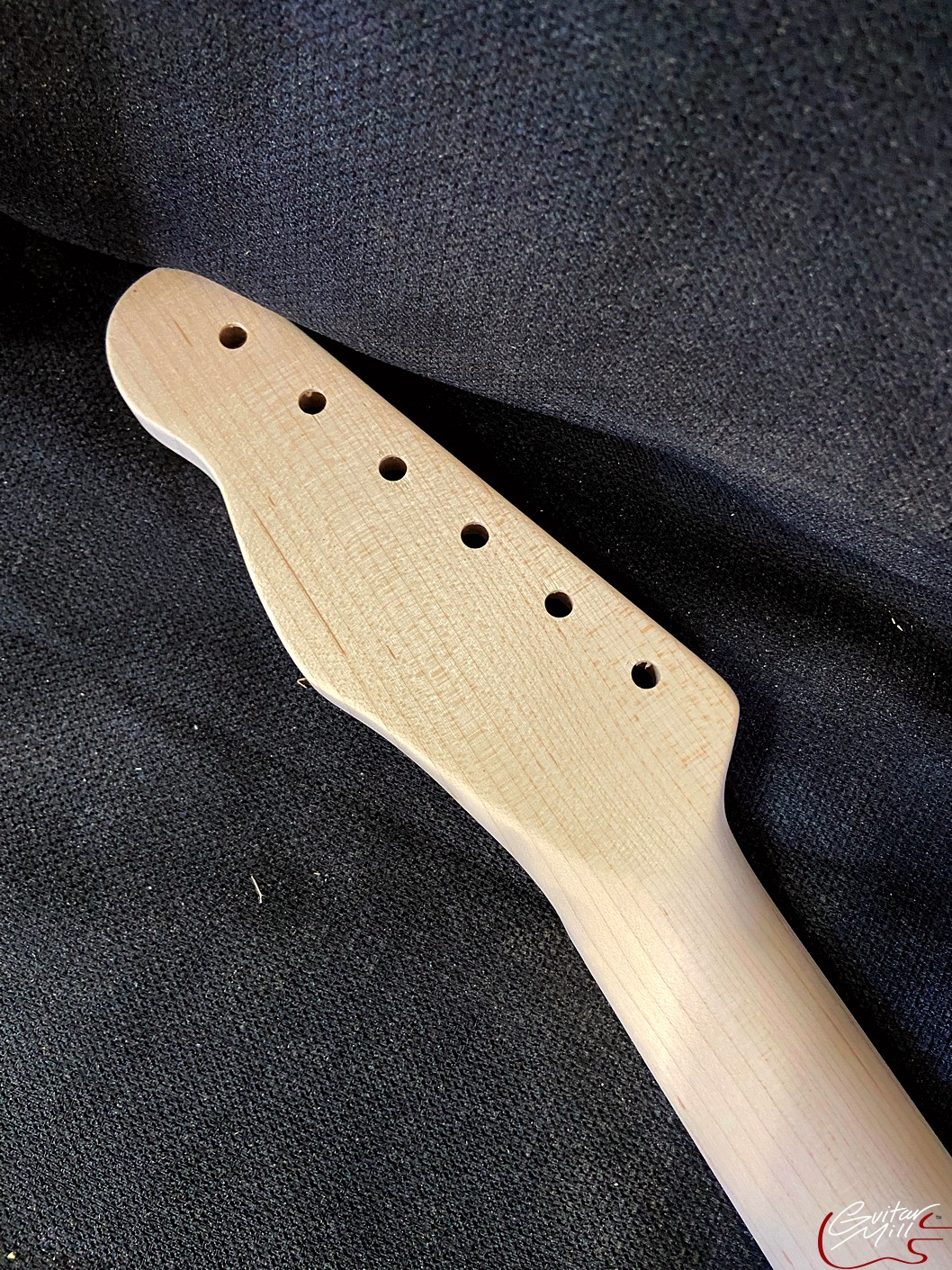 T-Style Replacement Neck / 2 pc. Maple (No Skunk Stripe) / Baritone Conversion Scale / Classic C (#GIN-3878) - Image 7