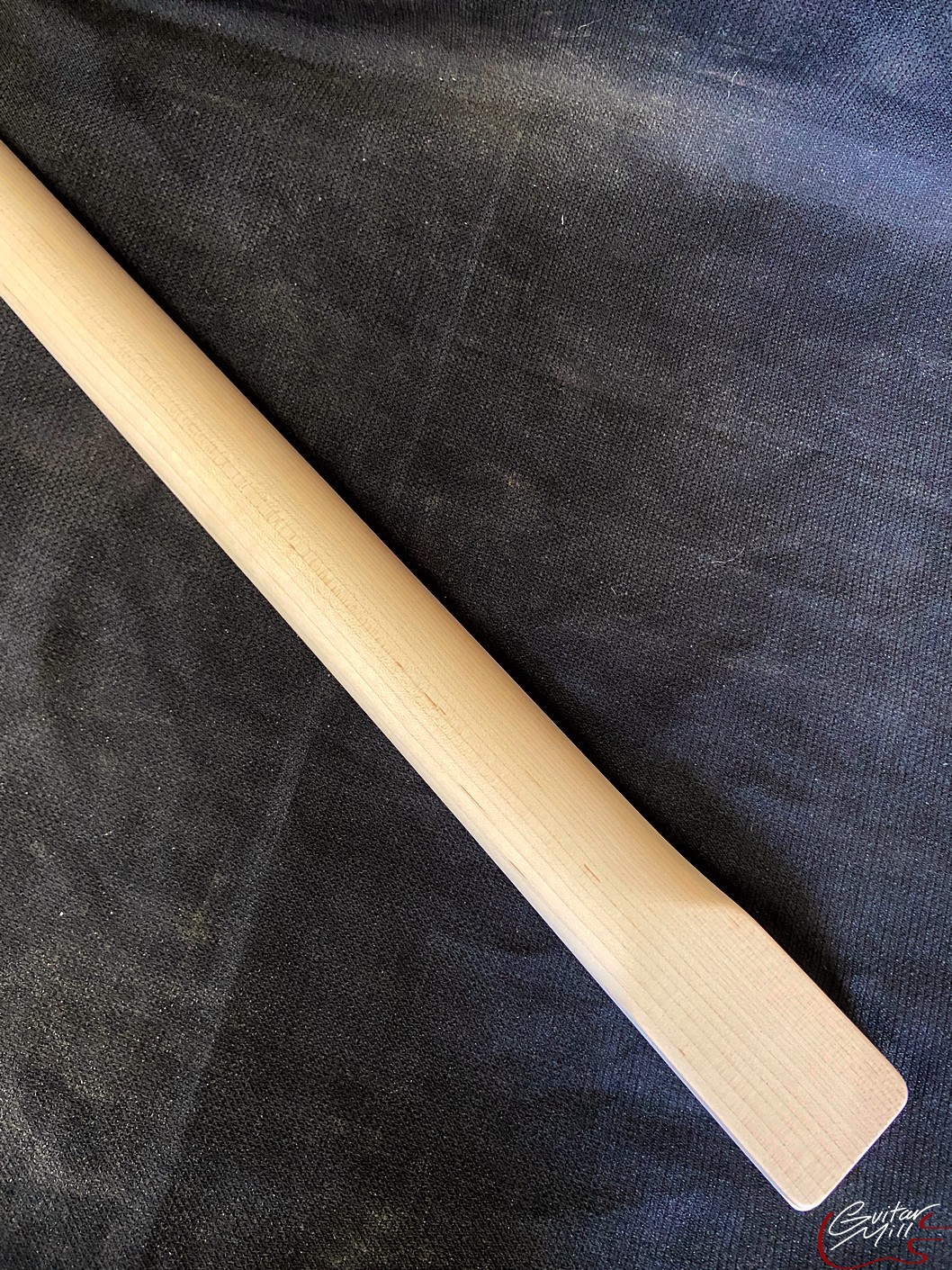 T-Style Replacement Neck / 2 pc. Maple (No Skunk Stripe) / Baritone Conversion Scale / Classic C (#GIN-3878) - Image 8