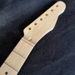 T-Style Replacement Neck / 2 pc. Maple (No Skunk Stripe) / Slim C (#GIN-3892)