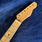 T-Style Replacement Neck / 1 pc. Maple / Fat Baseball Bat / V.T. Gloss / Med Relic / Slotted Bone Nut (#GIN-3907)