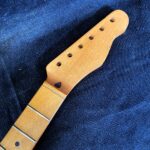 T-Style Replacement Neck / 1 pc. Maple / Soft Chunky V / Vintage Tint Gloss / Med Relic (#GIN-3909)