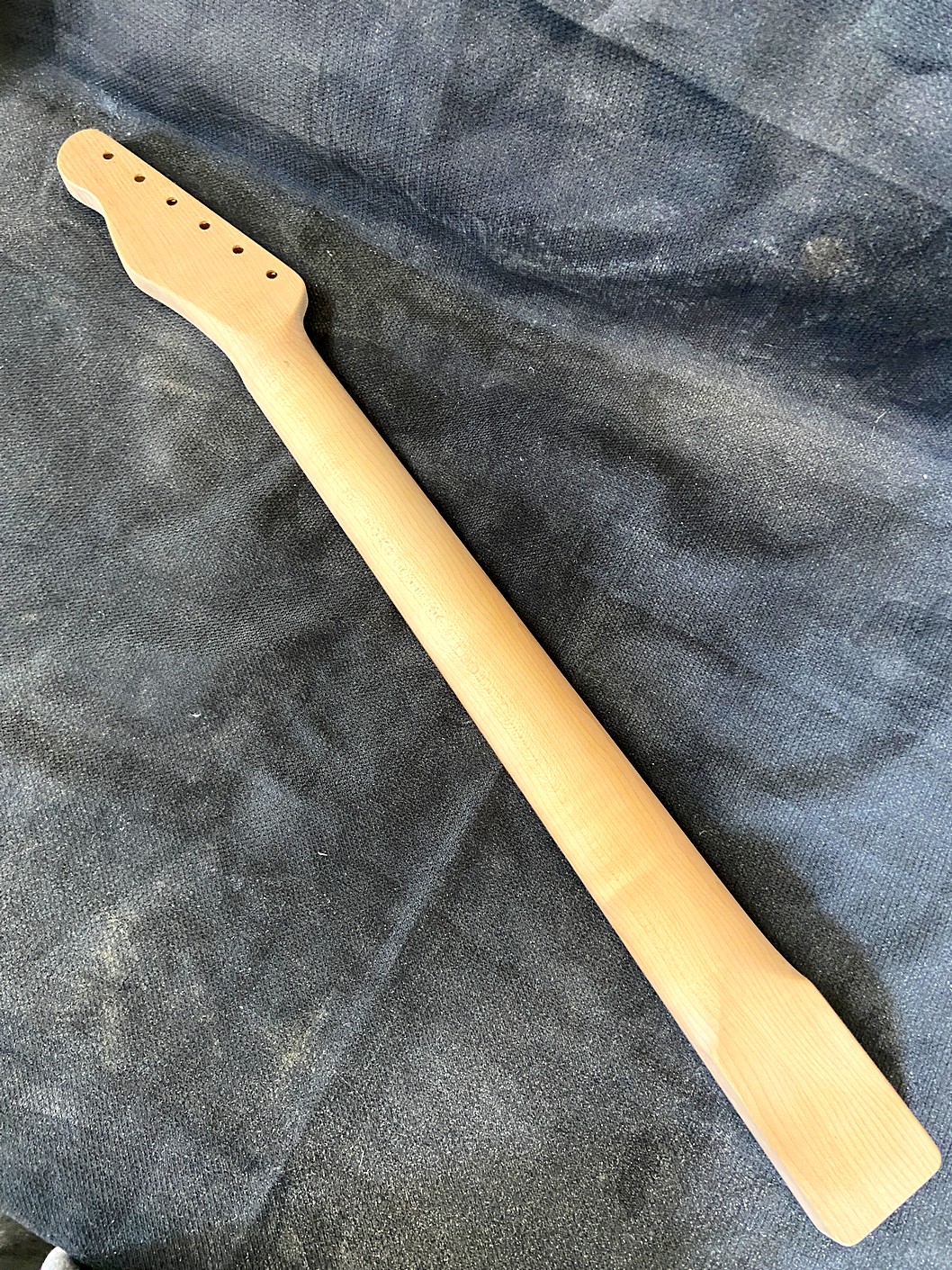 T-Style Replacement Neck / 2 pc. Roasted Maple & Madagascar Rosewood / Classic C (#GIN-3928) - Image 6