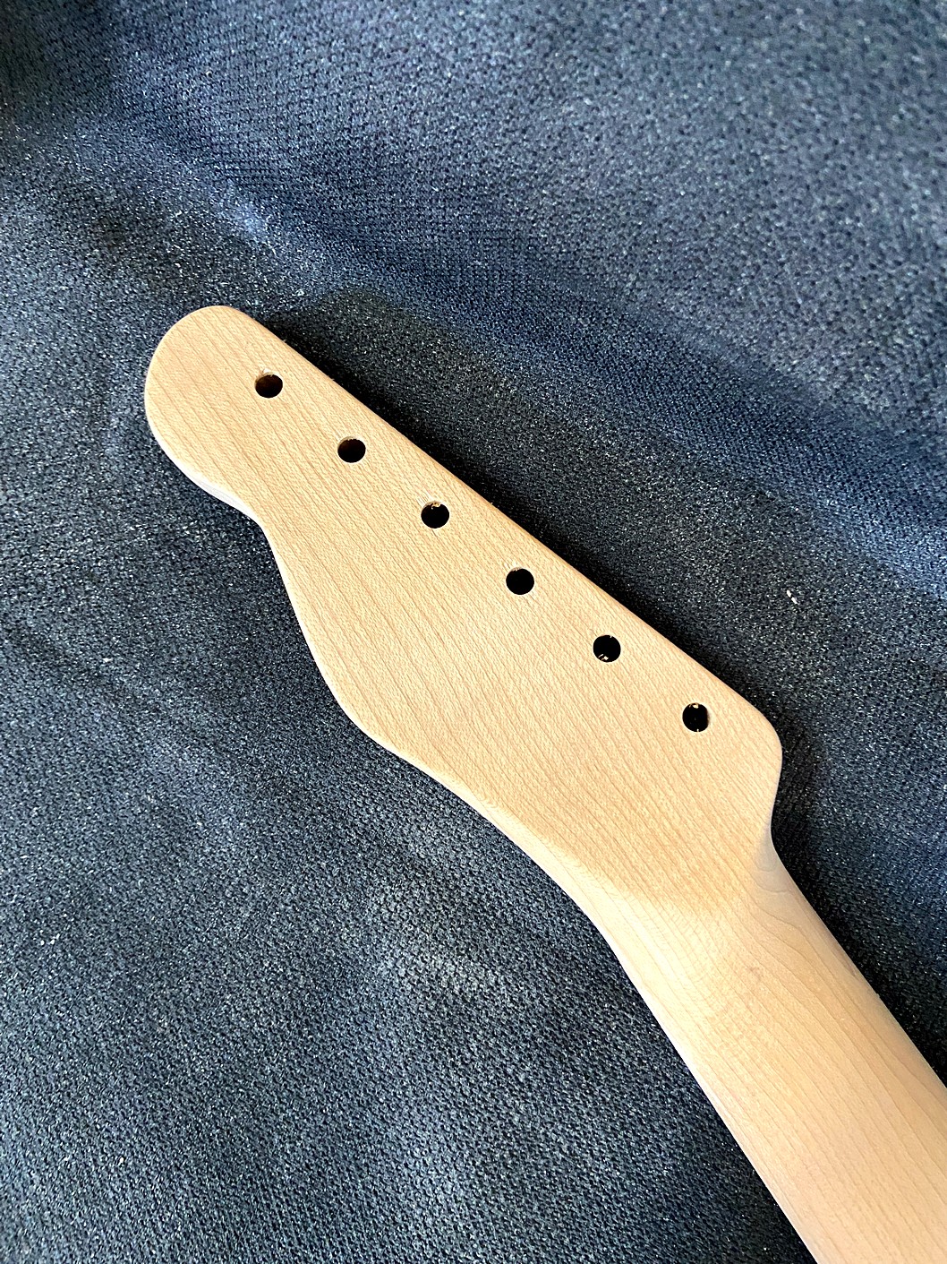 T-Style Replacement Neck / 2 pc. Roasted Maple & Madagascar Rosewood / Classic C (#GIN-3928) - Image 7