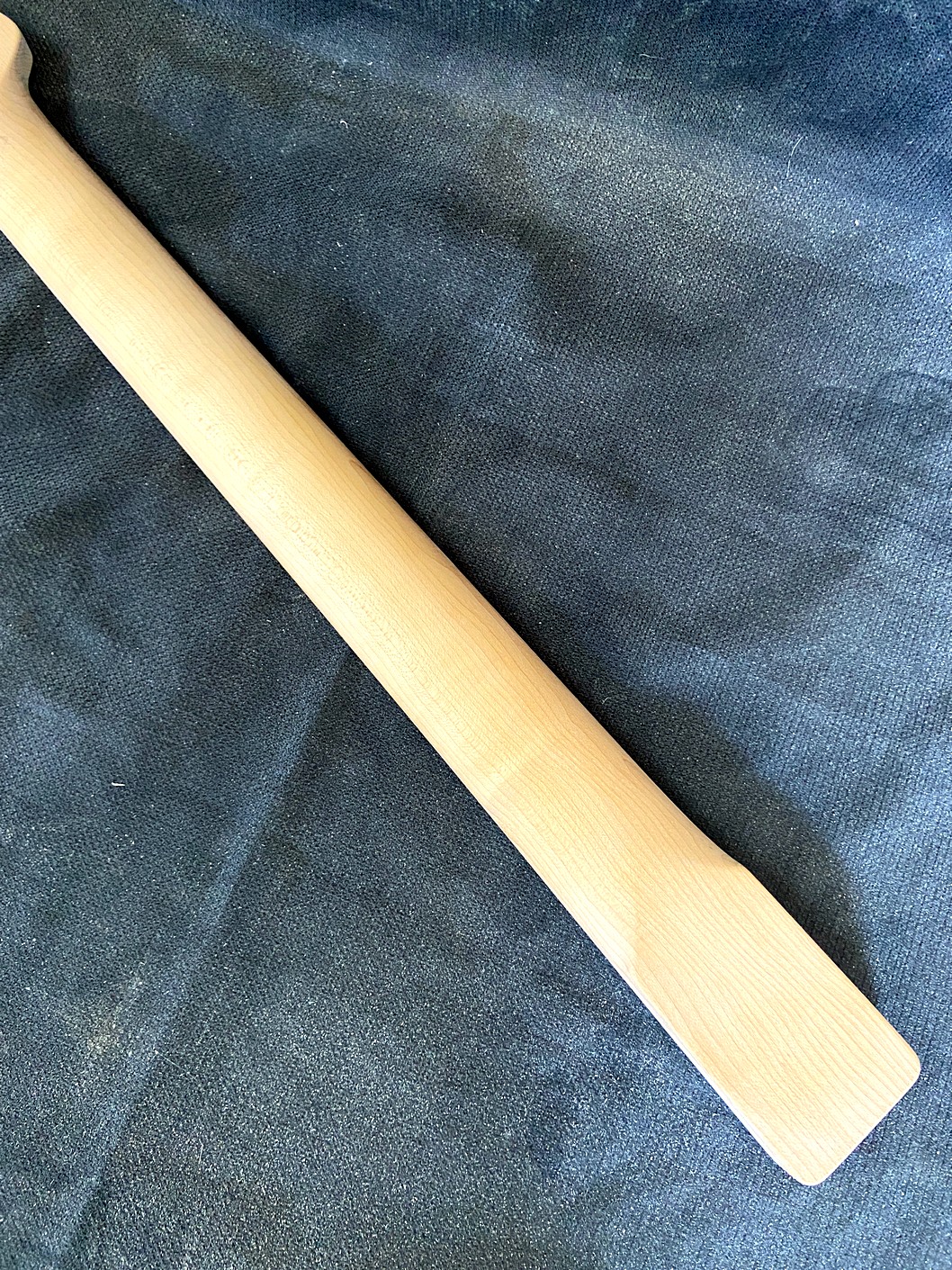 T-Style Replacement Neck / 2 pc. Roasted Maple & Madagascar Rosewood / Classic C (#GIN-3928) - Image 8