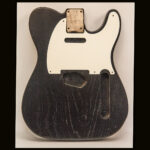 T-Style Body / 1 Piece Swamp Ash / 3 lbs. 15 oz. / Nitrocellulose TruGrain™ 'Black' / Closet Clean (#GIN-3936)